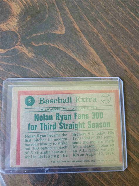 Sportlots Auctions 1975 Topps Nolan Ryan 5