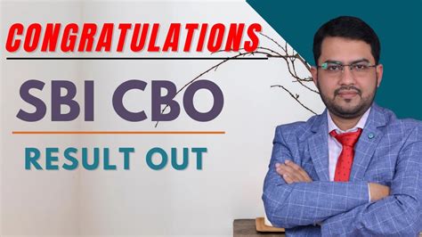 Sbi Cbo Result Declared Congratulations For All Qualify Students By