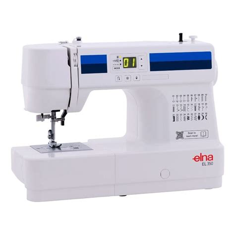 Elna 350 Computerised Sewing Machine White