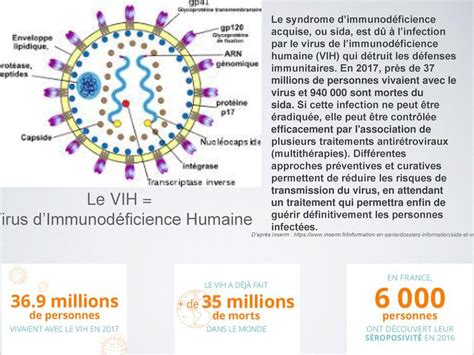 Le Sida Et Son Virus Le Vih Ppt T L Charger