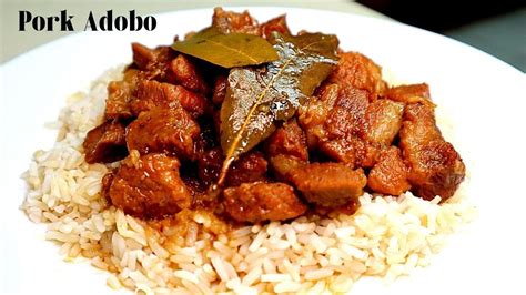 Pork Adobo Cooked With Sprite Youtube