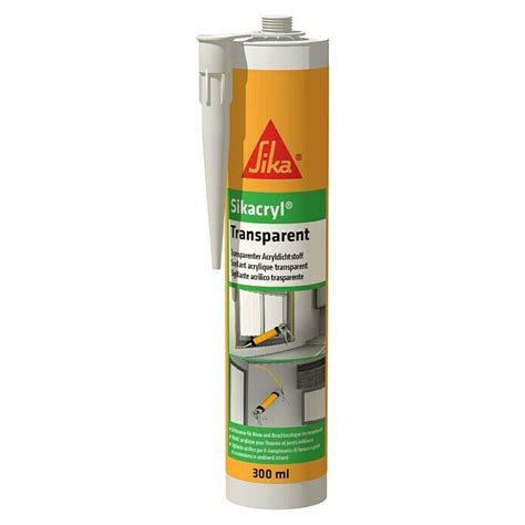 Sika Acryl Dichtmasse Transparent Ml Bauhaus