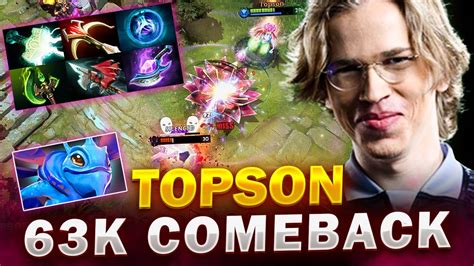 TOPSON Puck EPIC 63k COMEBACK 200 IQ New Meta Damage Build Dota 2