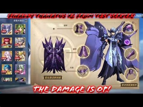 Saint Seiya Awakening Kotz Thanatos Finally Get Rc At Test Server