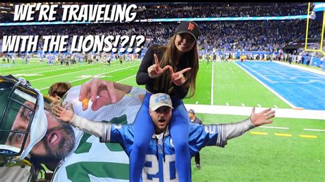 We Made Aaron Rodgers Cry… Detroit Lions Fans Go Crazy Youtube