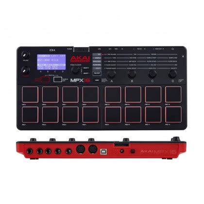 Akai Professional MPX16 - SD Sample Recorder and Player (MPX-16/MPX 16)