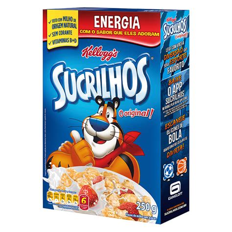 Cereal Matinal Kelloggs Sucrilhos Tradicional 250g Covabra