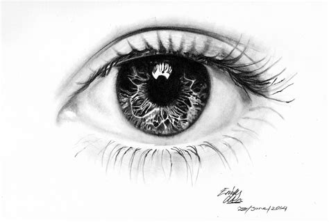 Pencil eye by Death-pledge on DeviantArt