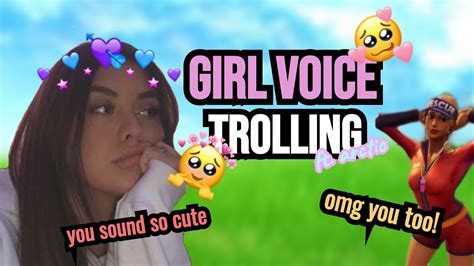 Girl Voice Trolling A Famous Youtuber 🤤 Youtube