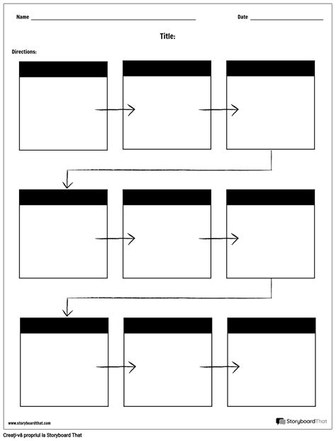 Diagrama De Flux 9 Storyboard Par Ro Examples