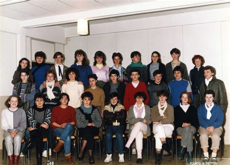 Photo de classe 2nde D4 - Année scolaire 1984-1985 de 1985, Lycée ...