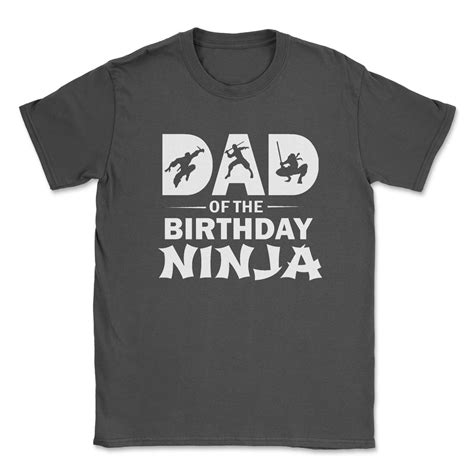 Dad Birthday Ninja Svg File Birthday 7 Png Digital Download Etsy