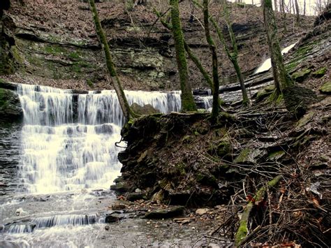 Jackson Falls Along The Natchez Trace In Hickman County Tennessee