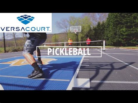 Innovative Court Tile Surfacing For Pickleball Courts Versacourt