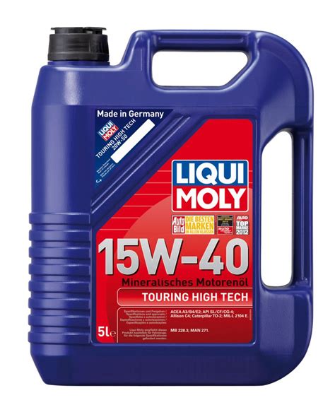 Liqui Moly Touring High Tech W Jm Lubricentro