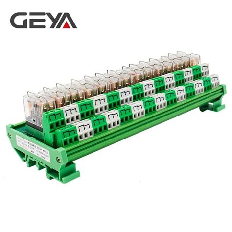 GEYA 2NG2R DPDT Relay 14 Channel Relay Module 2NO 2NC Omron Relay PLC ...