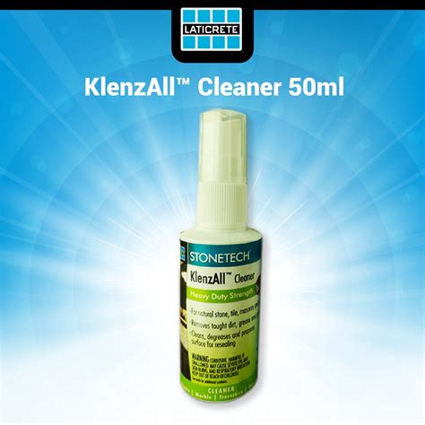 Laticrete Klenzall Marble Cleaner 50ml Shopee Malaysia