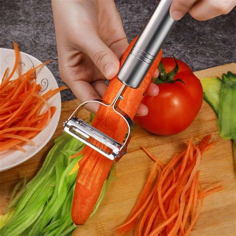 Peeler Multifunction Stainless Steel Julienne Peeler Vegetable Peeler ...