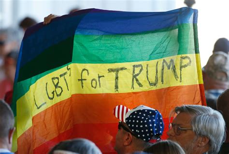 Photos Of Trump And The Pride Flag Are Driving Twitter Crazy