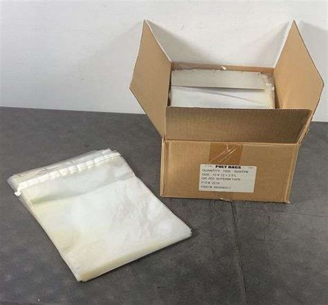 Box Of Poly Bags Hash Auctions