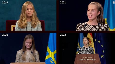 Princess Leonor S Inspirational Speeches At Princess Of Asturias Awards