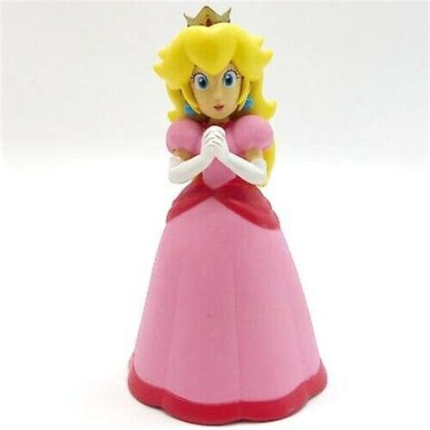 Super Mario Bros Princess Peach Action Figure Pvc 6 4596618869