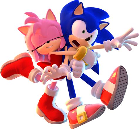 Sonic And Amy Sonic Heroes Sonic And Amy Sonic Adventure