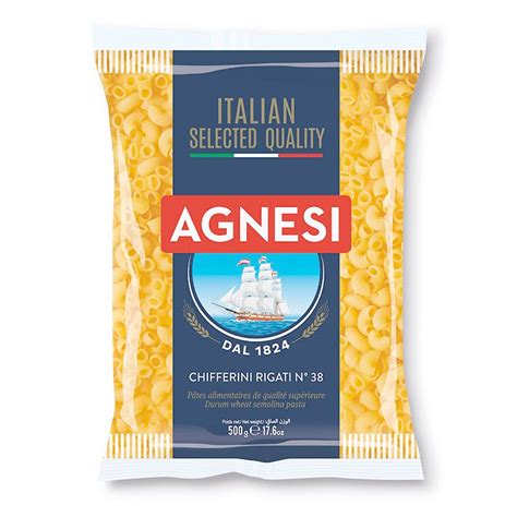 Agnesi Chifferi Rigati Chifferini Rigati Penne Rigate