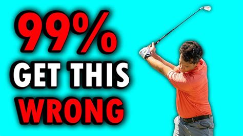 99 Of Golfers Believe This Huge Swing Myth Its Holding You Back Youtube