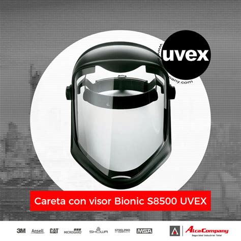 Careta Con Visor Bionic S Uvex Alca Company Sac