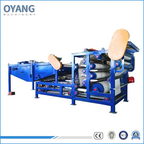 Large Scale Sludge Slurry Treatment Belt Filter Press For Sale China