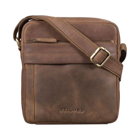 Craig Bolso De Mano Hombre Cuero Vintage STILORD