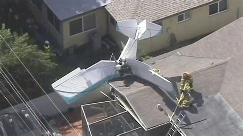 Miramar Beach Plane Crash Two People Dead And At Least Six Houses Evacuated After Aircraft