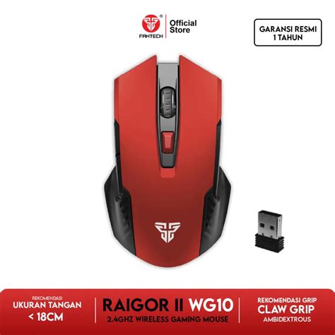 Mouse Wireless Gaming Raigor Ii Wg Fantech Official