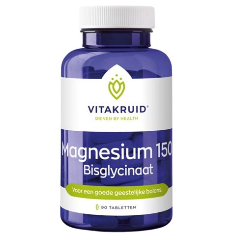 Vitakruid Magnesium 150 Bisglycinate Delivered Tomorrow For Only 22 95