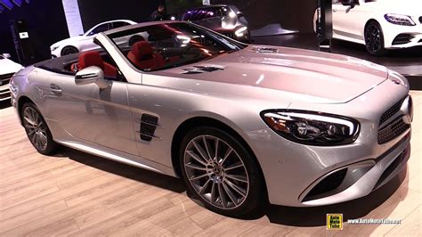 2018 Mercedes SL450 Roadster - Exterior and Interior Walkaround - 2018 New York Auto Show