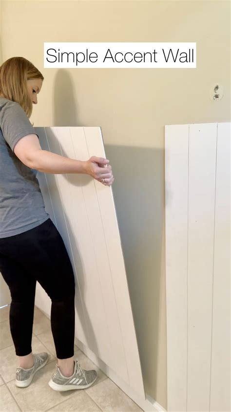 Easy Diy Vertical Shiplap Wainscoting In A Bathroom Artofit