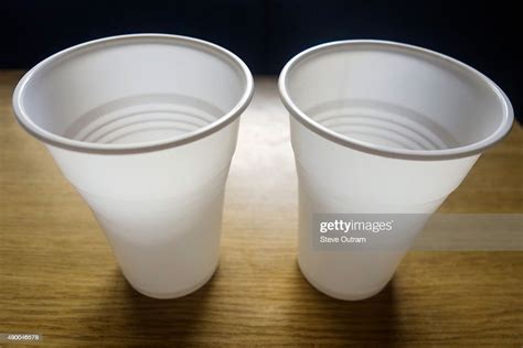 Two Plastic Cups High Res Stock Photo Getty Images