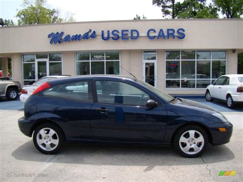 2003 Twilight Blue Metallic Ford Focus ZX3 Coupe 28802275 Photo 25