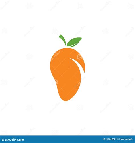 Mango En Estilo Plano Logotipo Vectorial De Mango Ilustraci N Del