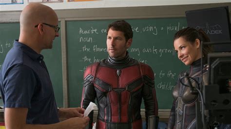 Here Are Some Appropriately Sized Behind The Scenes Photos From Ant Man And The Wasp Marvel