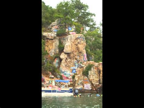 Gryphs Awesome Jumps And Flips Off Of Chimney Rock Summer 2011 Lake Martin Youtube