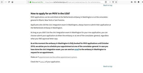 Dutch Embassy Washington DC - 5 Easy Steps to Apply for Netherlands ...