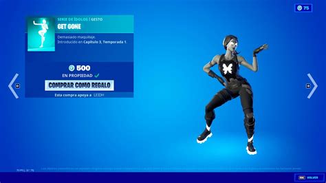 NUEVO BAILE GET GONE NUEVA TIENDA FORTNITE HOY 18 02 22 Tienda De