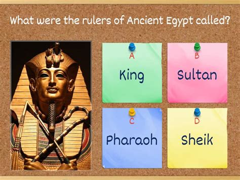 Ancient Egypt - Quiz