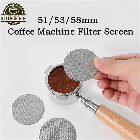 Ready In Ph Coffee Portafilter Screen Stainless Steel Espresso Machine