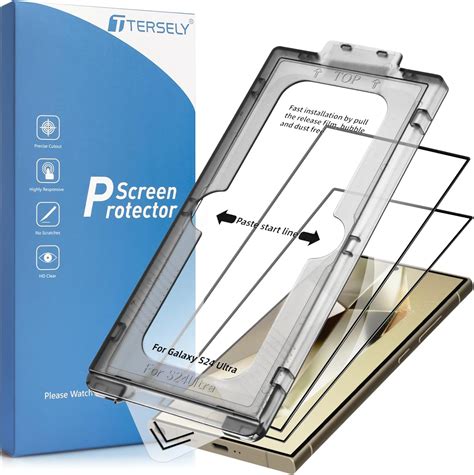 T Tersely 2 Pack Tempered Glass Screen Protector For Samsung Galaxy