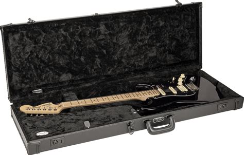 Fender Classic Series Wood Case Strat Tele Blackout Envío Grátis