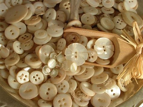 Papercraft U D Buttons Mother Of Pearl Button Antique Carved Mop