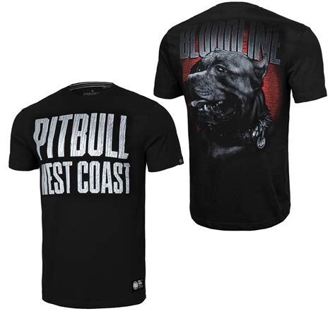 Pit Bull West Coast T Shirt Bloodline Pit Bull T Shirts Details